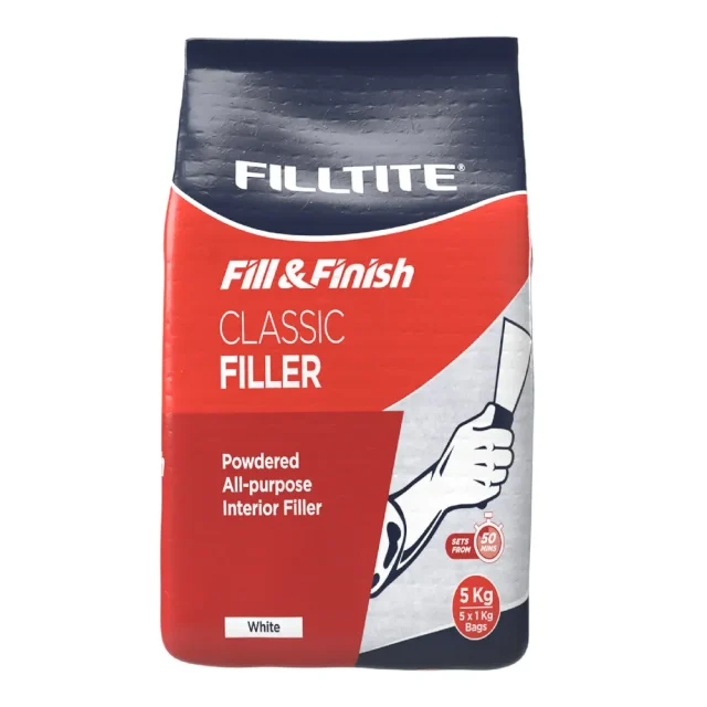 Bag of Filltite classic interior filler 5.0kg